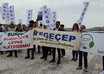 Sivil toplum örgütleri, çevre ve meslek kuruluşları, Çeşme Projesi’ni protesto etti: Bu proje derhal iptal edilmeli