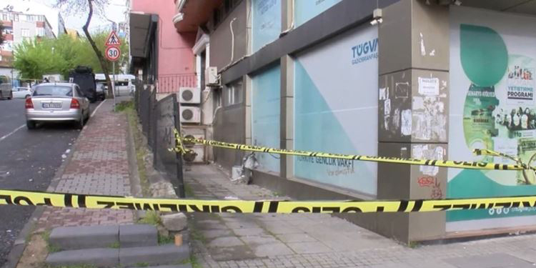 TÜGVA’nın olduğu binada patlama TÜGVA’nın olduğu binada patlama