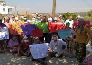 Türk-İş Muğla il temsilcisi Fatih Erçelik, zeytinliklerini savunan köylülere karşı şirketi savundu