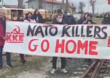 Yunan Komünistleri, NATO araçlarının sevkiyatını engelledi