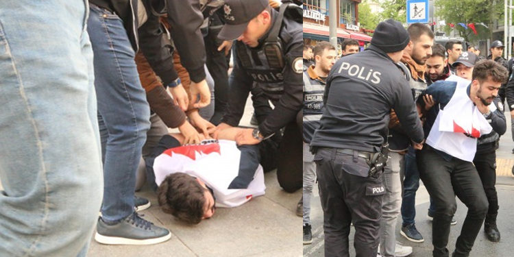 1 Mayıs’ta Taksim’e yürüyen 10’larca kişi gözaltına alındı 1 Mayıs’ta Taksim’e yürüyen 10’larca kişi gözaltına alındı