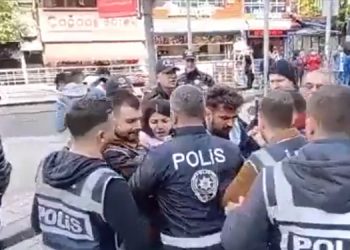 1 Mayıs’ta Taksim’e yürüyen onlarca kişi gözaltına alındı
