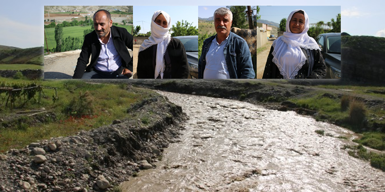 AKP’li şirket hafriyatı Nêrdûş Deresi’ne döküyor AKP’li şirket hafriyatı Nêrdûş Deresi’ne döküyor