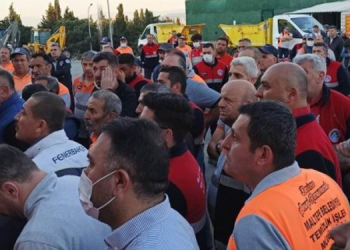 Maltepe Belediyesi’nde iş bırakma eylemi