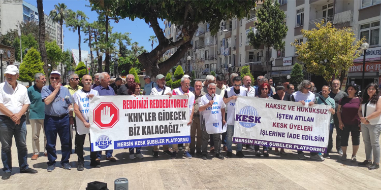 Emekçiler: KHK’ler gidecek biz kalacağız Emekçiler: KHK’ler gidecek biz kalacağız