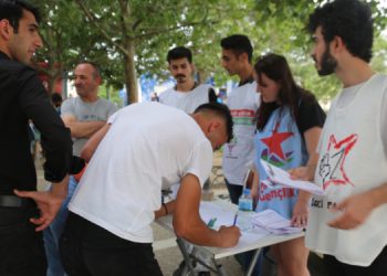 Gençlik örgütlerinden ulaşım zammına karşı imza kampanyası