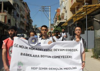 HDP’li gençler gözaltıları yürüyüşle protesto etti