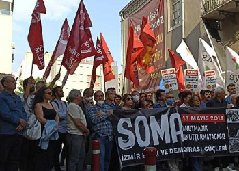 İzmir’de Soma anması: Göçüğün altından tek bir şey çıkarılamadı, adalet