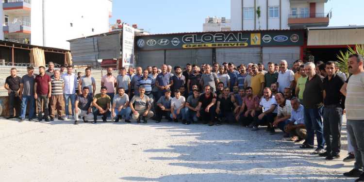 Taşıma işçilerinin eylemi 2’nci gününde Taşıma işçilerinin eylemi 2’nci gününde