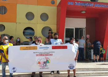 Ege Üniversitesi’nin yüzde 133’lük kreş zammına tepki