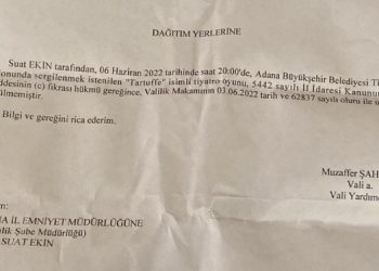 Adana’da Kürtçe tiyatro oyunu yasaklandı