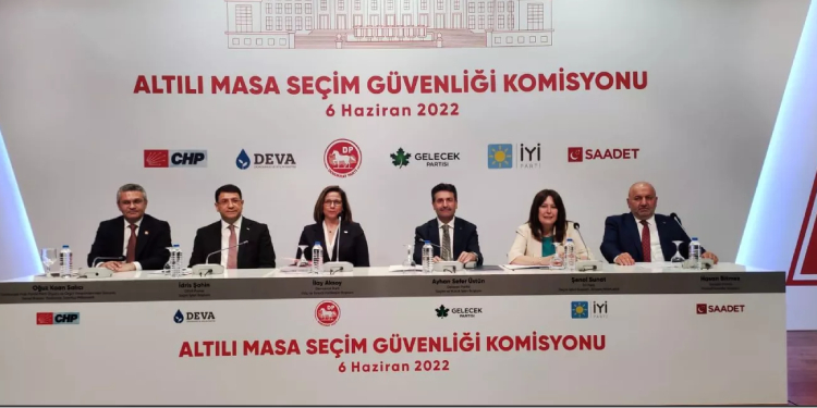 Altılı masa seçim güvenliği adımlarını açıkladı Altılı masa seçim güvenliği adımlarını açıkladı