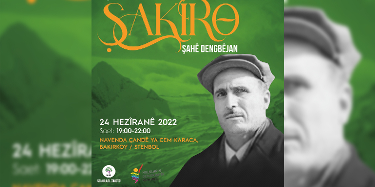 Dengbêjlerin şahı anılacak Dengbêjlerin şahı anılacak