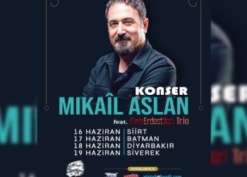 Mikail Aslan’dan 4 kentte konser