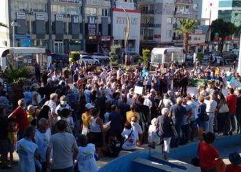 Aliağa’da asbestli gemi tepkisi