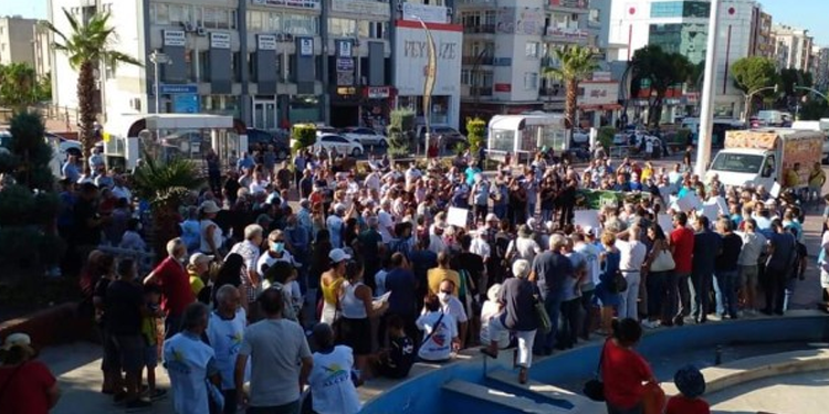 Aliağa’da asbestli gemi tepkisi Aliağa’da asbestli gemi tepkisi