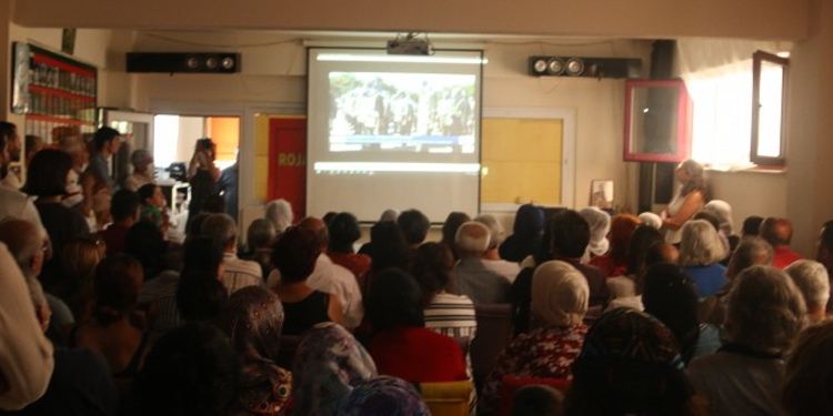 İstanbul’da Rojava devriminin yıldönümüne ilişkin etkinlik İstanbul’da Rojava devriminin yıldönümüne ilişkin etkinlik