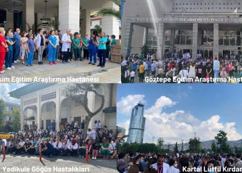 Sağlık çalışanları “yaşamak için” iş bıraktı