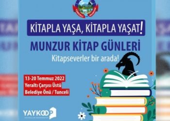 Munzur Kitap Günleri başlıyor