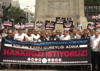 Büro Memur-Sen’den Ankara’da eylem