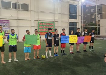Futbol Turnuvası’nda Zaxo katliamı protesto edildi