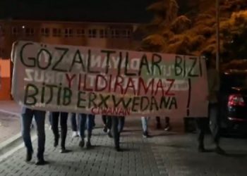 Gözaltılar protesto edildi