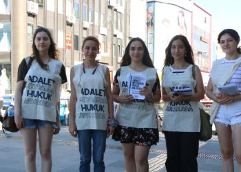 Hukuk öğrencileri yargıdaki adaletsizliğe dikkat çekiyor