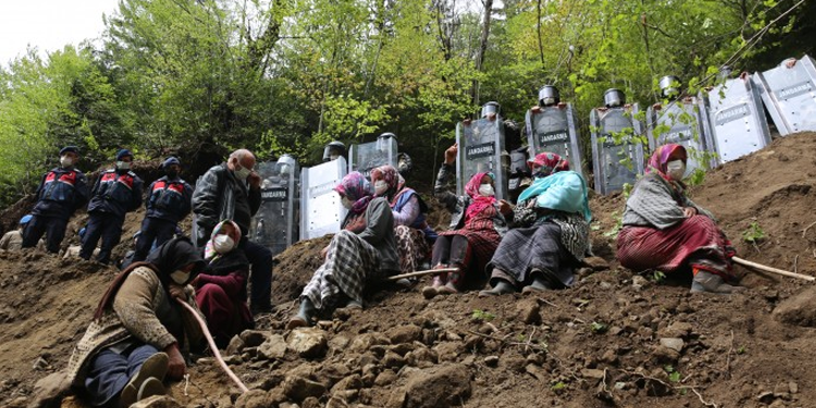 İşkencedere Vadisi için çevre direnişi sürüyor İşkencedere Vadisi için çevre direnişi sürüyor