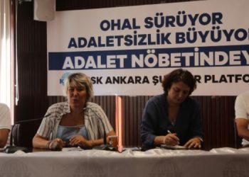 KESK Adalet Nöbeti’nde İstanbul Sözleşmesi tartışıldı