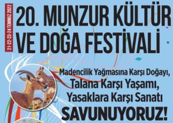 Munzur Festivali Komitesi: Kısıtlamalara son verilmeli