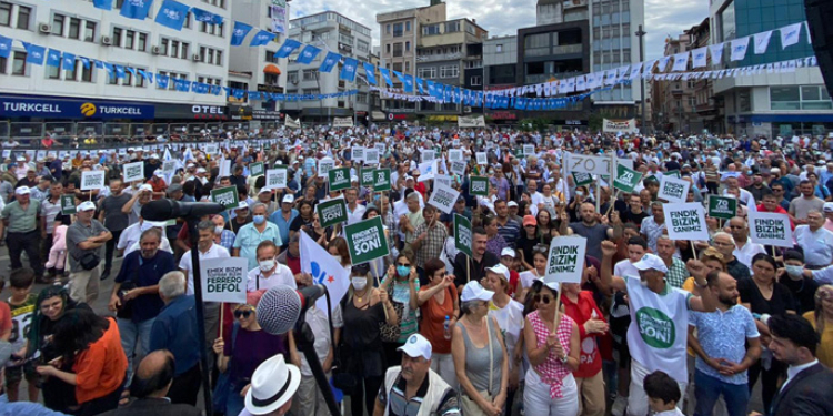 Sol Parti’den Fatsa’da fındık mitingi Sol Parti’den Fatsa’da fındık mitingi