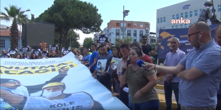 Tahir Çetin ve Faik İnter ölüm yıl dönümlerinde Soma’da anıldı Tahir Çetin ve Faik İnter ölüm yıl dönümlerinde Soma’da anıldı