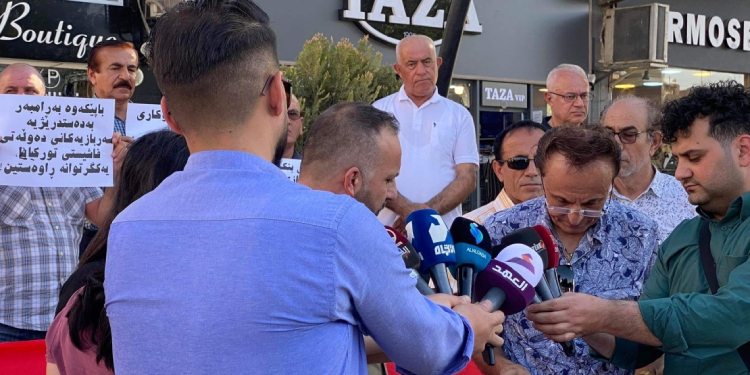 Süleymaniye, Kobanê ve Mahmur’da Zaxo protestosu Süleymaniye, Kobanê ve Mahmur’da Zaxo protestosu