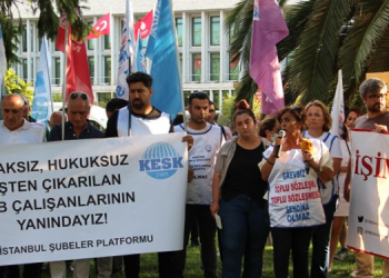 İBB’den ihraç edilen işçiler: Mücadelemiz sürecek