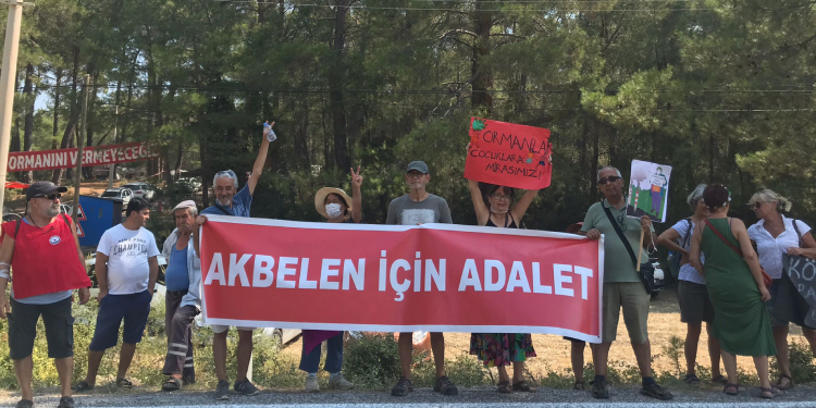 Akbelen Ormanı’nda 3’ncü kez keşif yapıldı Akbelen Ormanı’nda 3’ncü kez keşif yapıldı