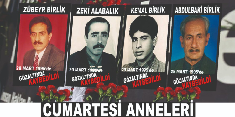 Tahliye edilecekleri gün kaybedildiler: Cumartesi Anneleri’nden adalet talebi Tahliye edilecekleri gün kaybedildiler: Cumartesi Anneleri’nden adalet talebi