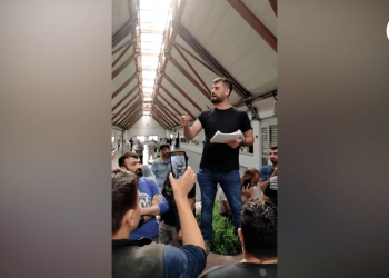 Bayrampaşa halinde çalışan işçiler greve çıktı