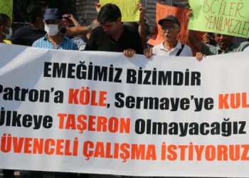 Taşeron belediye işçileri: Haklarımızı istiyoruz