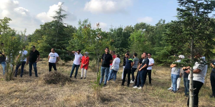 Üsküdar Belediyesi, “Ot biçme” gerekçesi ile polis ve zabıta eşliğinde Validebağ Korusu’na girdi Üsküdar Belediyesi, “Ot biçme” gerekçesi ile polis ve zabıta eşliğinde Validebağ Korusu’na girdi
