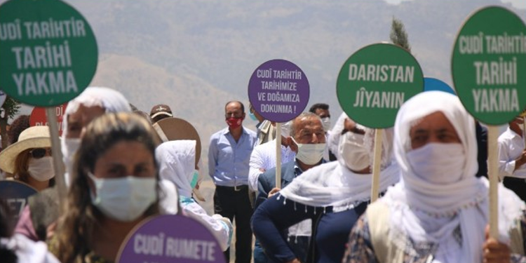 ODTÜ’den Cudi Yürüyüşü’ne: Ağacın ülkesi yoktur ODTÜ’den Cudi Yürüyüşü’ne: Ağacın ülkesi yoktur