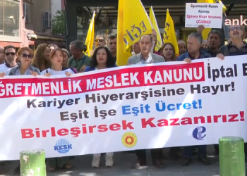 “Eğitim bileşenleri arasında bir hiyerarşi oluşturacak ve bu hiyerarşiyi bir sınav üzerinde şekillendirecek bir yasaya karşıyız”