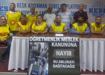 “Masa başında hazırlanan öğretmenlik kanunu kabul etmiyoruz”