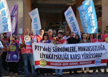 HABER-SEN üyeleri Urfa’da: PTT suç işliyor