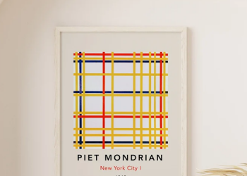 Piet Mondrian’ın ‘New York 1’ tablosunun 75 yıldır ters sergilendiği ortaya çıktı