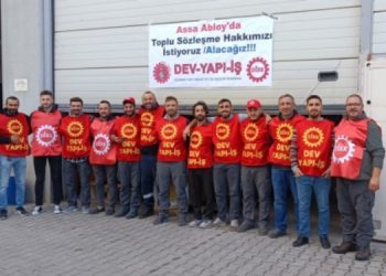 Assa Abloy’da iş bırakma eylemi
