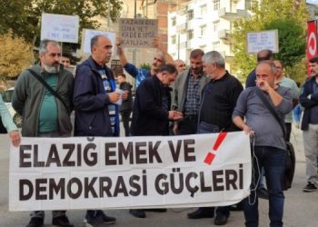 Elazığ’da 41 işçi anması