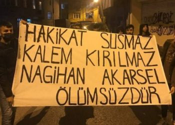 Gençlerden katledilen Akarsel için yürüyüş