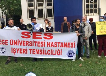 Sağlık emekçileri, ek ödenek için iş bıraktı