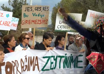 Seferihisar köylüsü, mahkemenin JES projesine yönelik iptal kararını zeybekle kutladı
