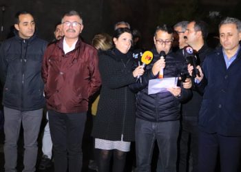 Açığa alınma protestosu: AKP politikalarına boyun eğmeyeceğiz